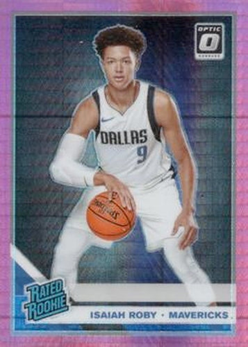 #191 Isaiah Roby - Dallas Mavericks - 2019-20 Donruss Optic - Hyper Pink Basketball