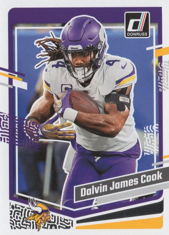 #191b Dalvin Cook - Minnesota Vikings - 2023 Donruss Football