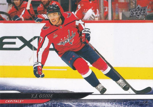 #192 T.J. Oshie - Washington Capitals - 2024-25 Upper Deck Hockey