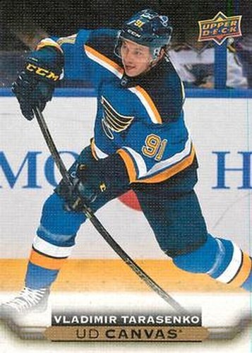 #C192 Vladimir Tarasenko - St. Louis Blues - 2015-16 Upper Deck - UD Canvas Hockey