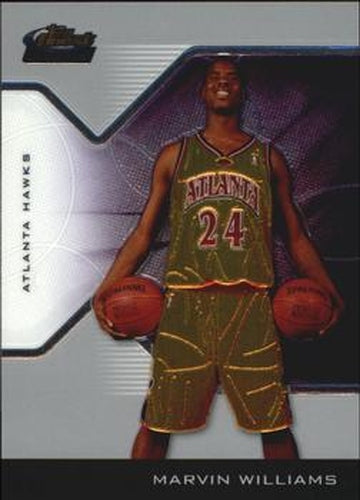 #192 Marvin Williams - Atlanta Hawks - 2004-05 Finest Basketball