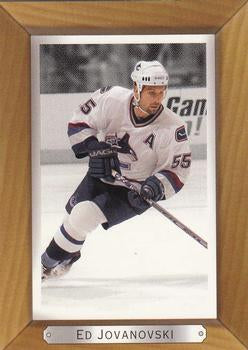#192 Ed Jovanovski - Vancouver Canucks - 2003-04 Upper Deck Beehive Hockey