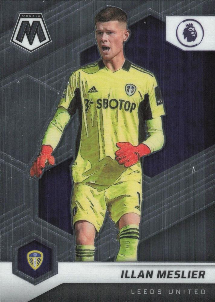 #192 Illan Meslier - Leeds United - 2021-22 Panini Mosaic Premier League Soccer