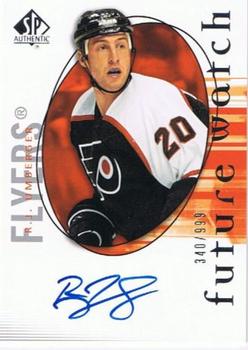 #192 R.J. Umberger - Philadelphia Flyers - 2005-06 SP Authentic Hockey