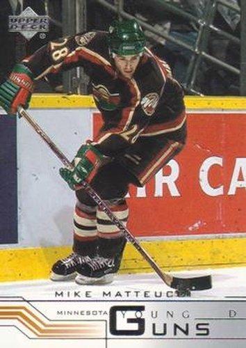 #192 Mike Matteucci - Minnesota Wild - 2001-02 Upper Deck Hockey