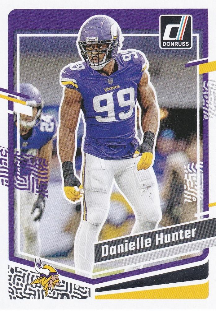 #192 Danielle Hunter - Minnesota Vikings - 2023 Donruss Football
