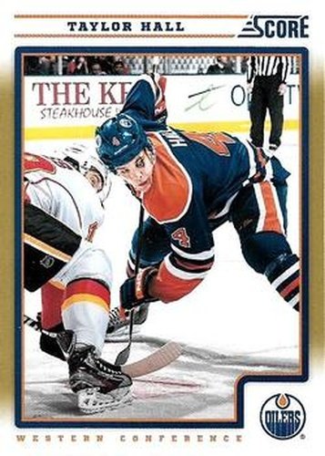 #192 Taylor Hall - Edmonton Oilers - 2012-13 Score - Gold Rush Hockey