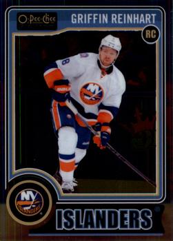 #192a Griffin Reinhart - New York Islanders - 2014-15 O-Pee-Chee Platinum Hockey