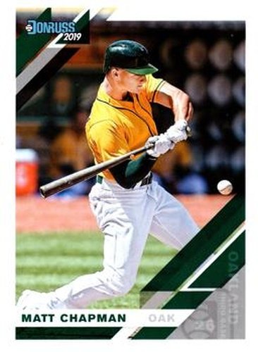 #192 Matt Chapman - Oakland Athletics - 2019 Donruss Baseball