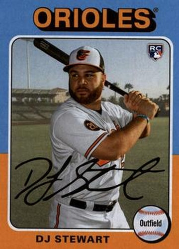 #192 DJ Stewart - Baltimore Orioles - 2019 Topps Archives Baseball
