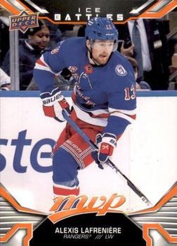 #192 Alexis Lafreniere - New York Rangers - 2022-23 Upper Deck MVP - Ice Battles Hockey