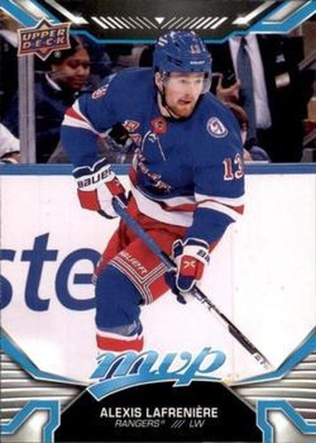 #192 Alexis Lafreniere - New York Rangers - 2022-23 Upper Deck MVP Hockey