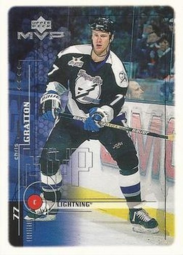 #192 Chris Gratton - Tampa Bay Lightning - 1998-99 Upper Deck MVP Hockey