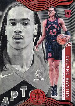 #192 Dalano Banton - Toronto Raptors - 2021-22 Panini Illusions Basketball