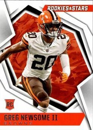 #192 Greg Newsome II - Cleveland Browns - 2021 Panini Rookies & Stars Football