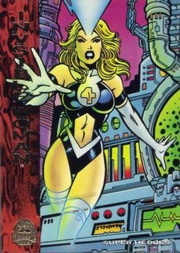 #192 Invisible Woman - 1994 Fleer Marvel Universe