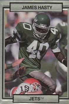 #192 James Hasty - New York Jets - 1990 Action Packed Football
