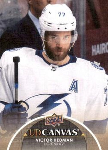 #C192 Victor Hedman - Tampa Bay Lightning - 2021-22 Upper Deck - UD Canvas Hockey