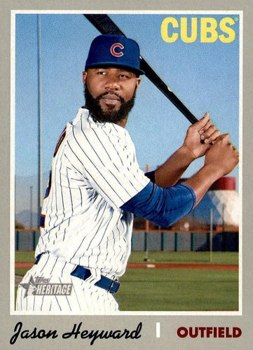 #192 Jason Heyward - Boston Red Sox - 2019 Topps Heritage Baseball