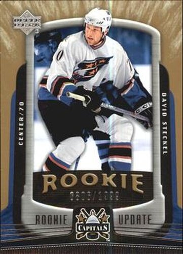 #192 David Steckel - Washington Capitals - 2005-06 Upper Deck Rookie Update Hockey