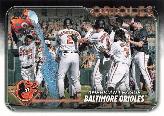 #192 Baltimore Orioles - Baltimore Orioles - 2024 Topps Baseball