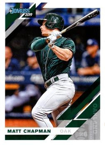 #192b Matt Chapman - Oakland Athletics - 2019 Donruss Baseball
