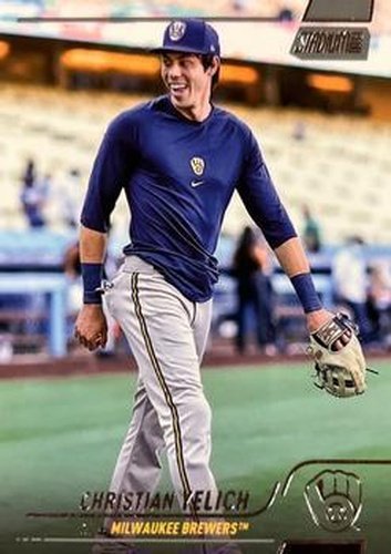 #192b Christian Yelich - Milwaukee Brewers - 2022 Stadium Club Baseball