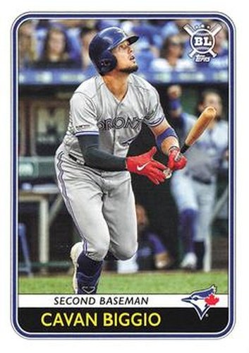 #193 Cavan Biggio - Toronto Blue Jays - 2020 Topps Big League Baseball