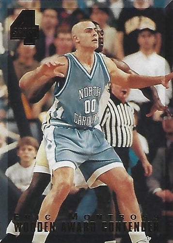 #193 Eric Montross - North Carolina Tar Heels - 1994 Classic Four Sport