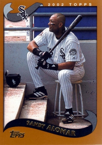 #193 Sandy Alomar - Chicago White Sox - 2002 Topps Baseball