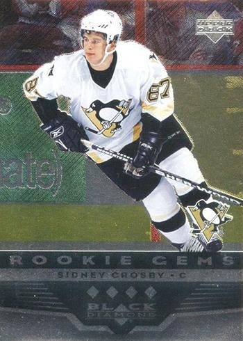 #193 Sidney Crosby - Pittsburgh Penguins - 2005-06 Upper Deck Black Diamond Hockey