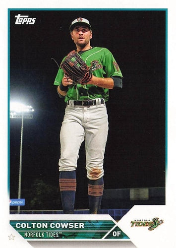 #PD-193 Colton Cowser - Norfolk Tides - 2023 Topps Pro Debut Baseball