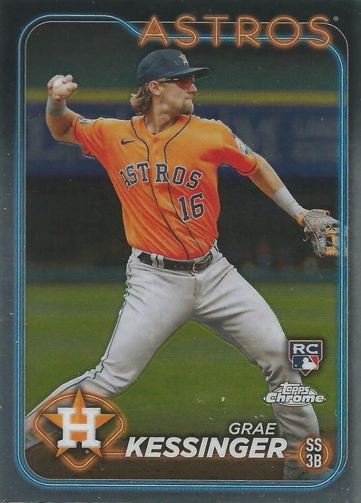 #193 Grae Kessinger - Houston Astros - 2024 Topps Chrome Baseball