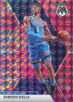#193 Hamidou Diallo - Oklahoma City Thunder - 2019-20 Panini Mosaic - Camo Pink Basketball