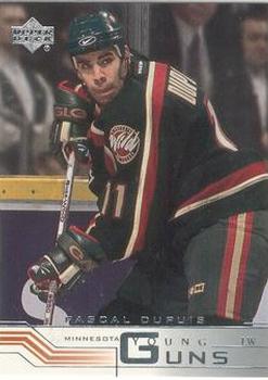 #193 Pascal Dupuis - Minnesota Wild - 2001-02 Upper Deck Hockey