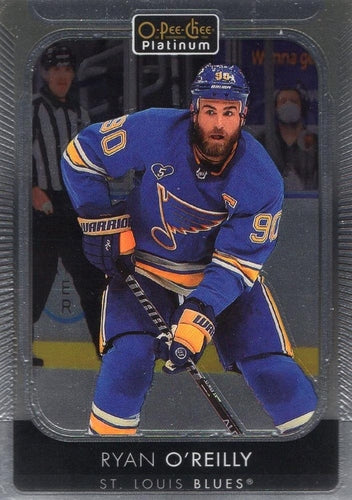 #193 Ryan O'Reilly - St. Louis Blues - 2021-22 O-Pee-Chee Platinum Hockey