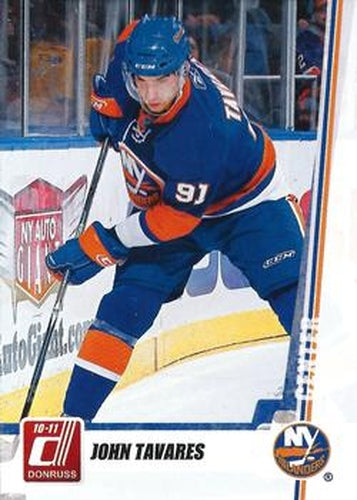 #193 John Tavares - New York Islanders - 2010-11 Donruss Hockey