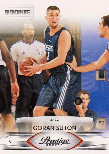 #193 Goran Suton - Utah Jazz - 2009-10 Panini Prestige Basketball