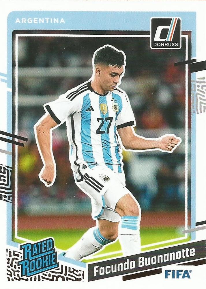 #193 Facundo Buonanotte - Argentina - 2023-24 Donruss Soccer