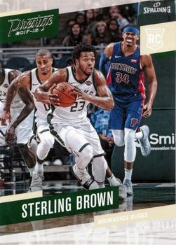 #193 Sterling Brown - Milwaukee Bucks - 2017-18 Panini Prestige Basketball