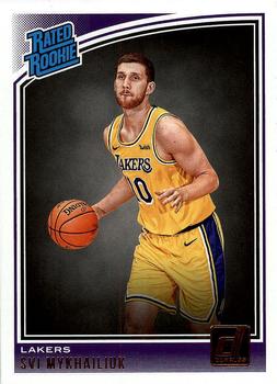 #193 Svi Mykhailiuk - Los Angeles Lakers - 2018-19 Donruss Basketball