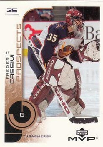 #193 Frederic Cassivi - Atlanta Thrashers - 2002-03 Upper Deck MVP Hockey