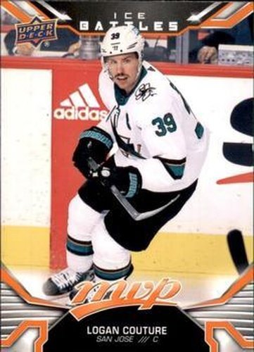 #193 Logan Couture - San Jose Sharks - 2022-23 Upper Deck MVP - Ice Battles Hockey