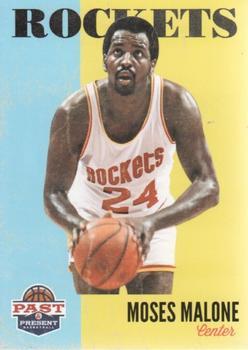 #193 Moses Malone - Houston Rockets - 2011-12 Panini Past & Present Basketball