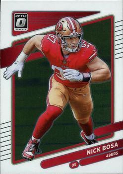 #193 Nick Bosa - San Francisco 49ers - 2021 Donruss Optic Football