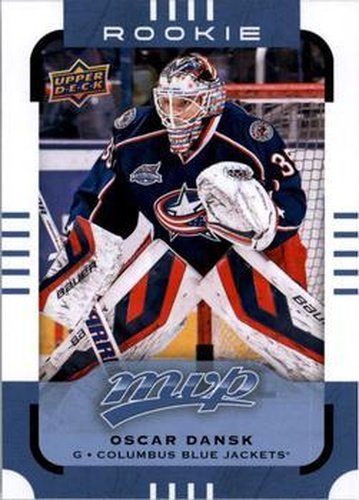 #193 Oscar Dansk - Columbus Blue Jackets - 2015-16 Upper Deck MVP Hockey