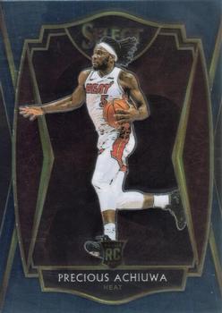 #193 Precious Achiuwa - Miami Heat - 2020-21 Panini Select - Blue Basketball