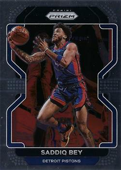 #193 Saddiq Bey - Detroit Pistons - 2021-22 Panini Prizm Basketball