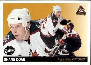 #193 Shane Doan - Phoenix Coyotes - 2002-03 Upper Deck Vintage Hockey