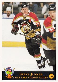 #193 Steve Junker - Salt Lake Golden Eagles - 1994 Classic Pro Hockey Prospects Hockey